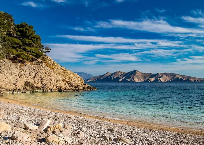 With A Parking Space Baska, Krk - 23326